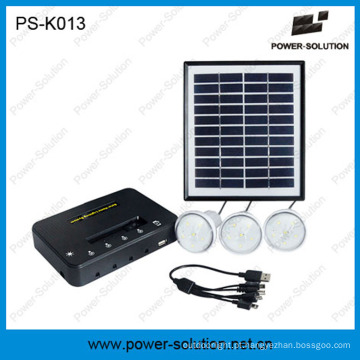 Lâmpada Solar LED com lâmpadas de LED 3PCS